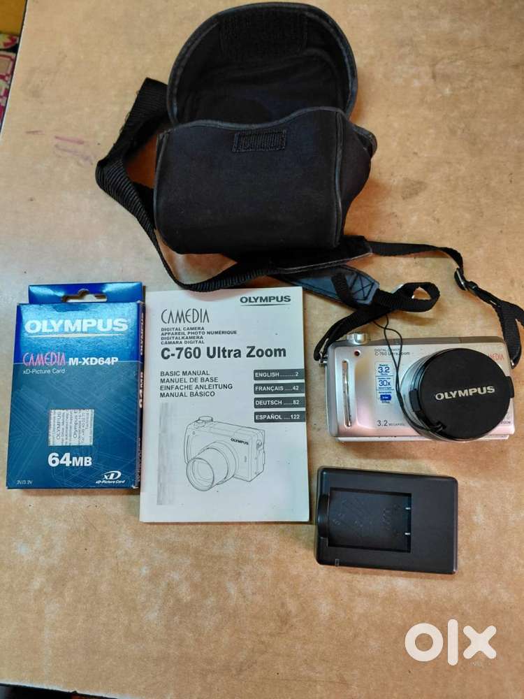 Olympus C-765 4MP 10x Zoom Vintage Camera, Good Condition