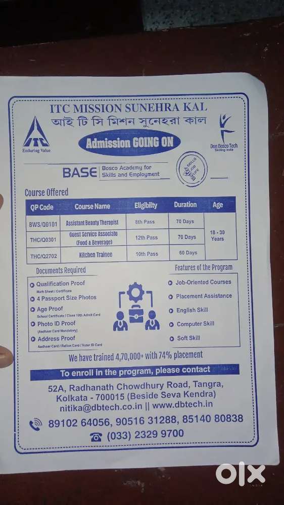 Admission open hai