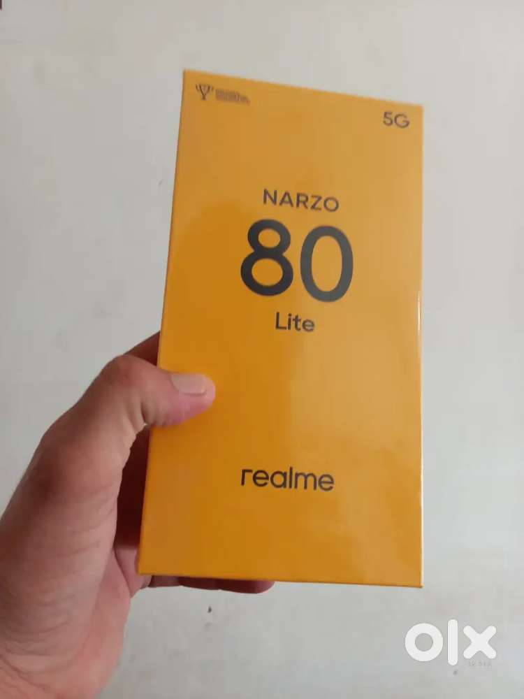 Realme 80 lite 5g 4/128 box pack