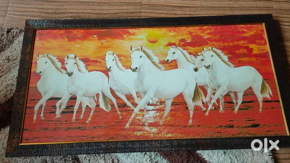 Home decor,  7 horse poster, for wall decoration