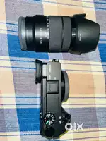 Sony a6400 with 18-135 lens 4k video camera