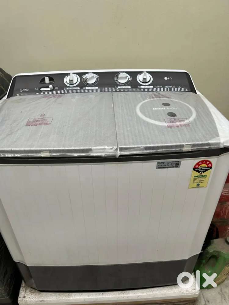 LG 9.5 kg washing machine, roller jet pulsator + soak
