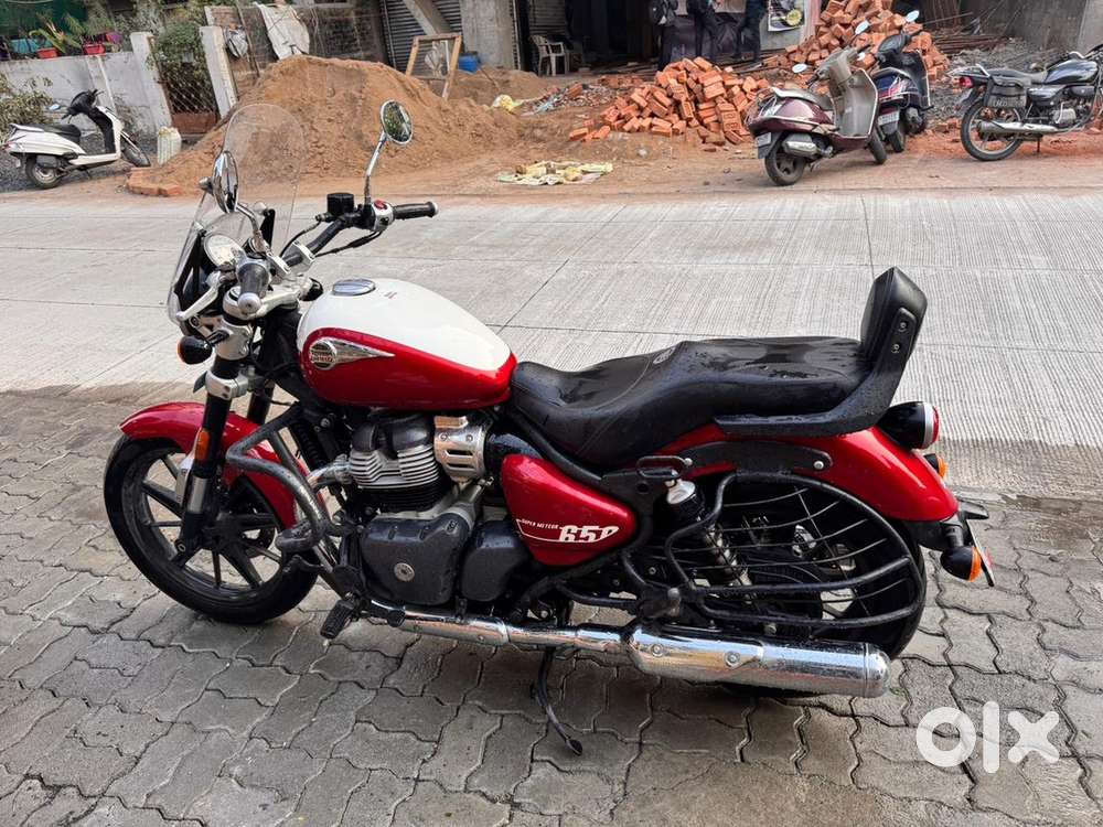 Royal Enfield super meteor 650. This was my first vehicle in Nagpur.