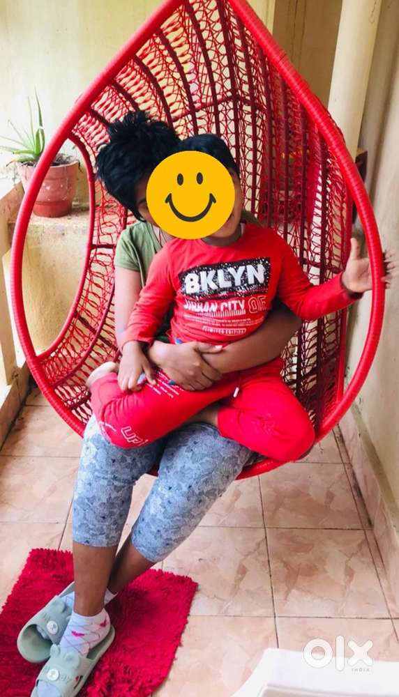 Outdoor hanging swing chair for adult and kids