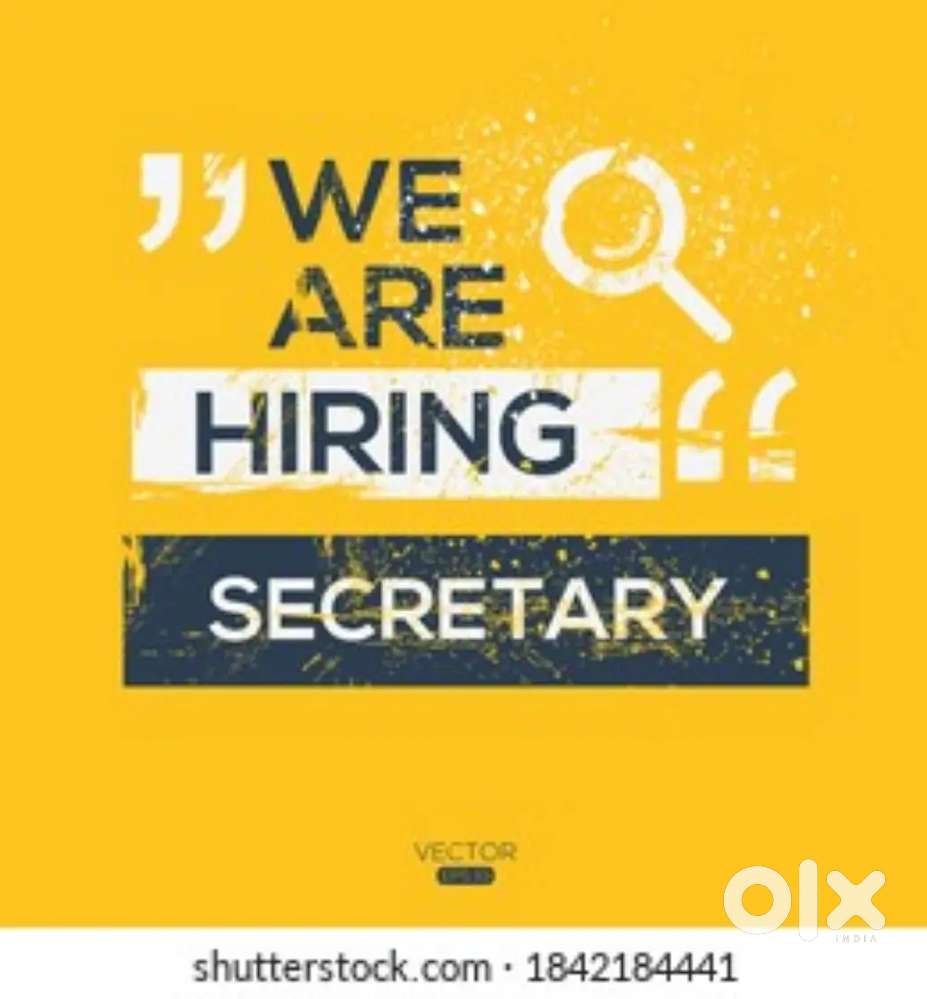 Female personal secretary required