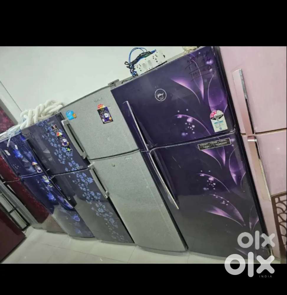 Second hand double door fridges
