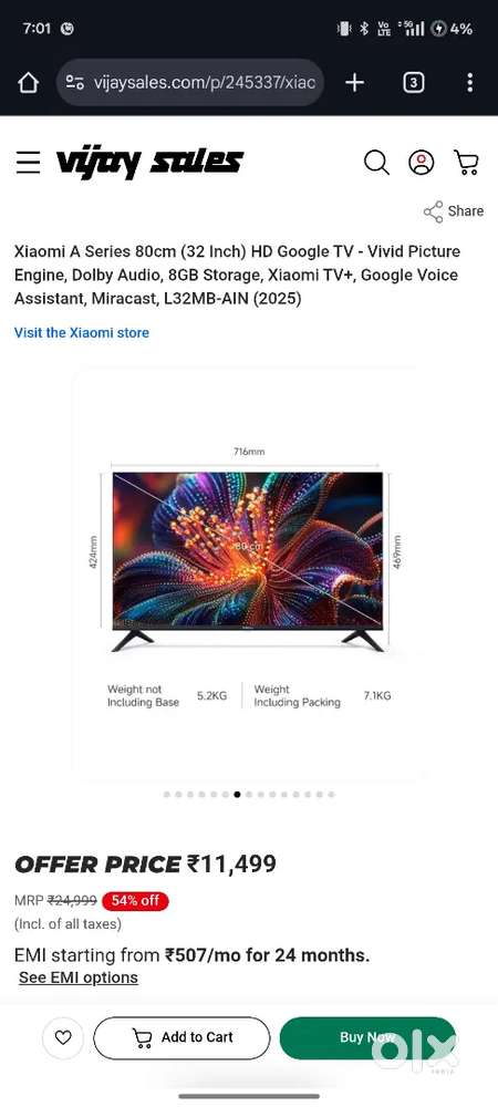 Mi Smart TV A serious 32 Inch