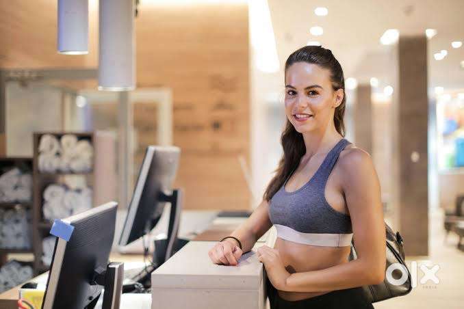 Need a good looking gym receptionist (18 to 26)