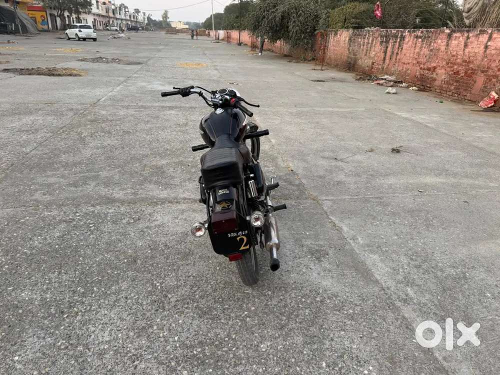 Bullet Mercedes alloys and louder silencer