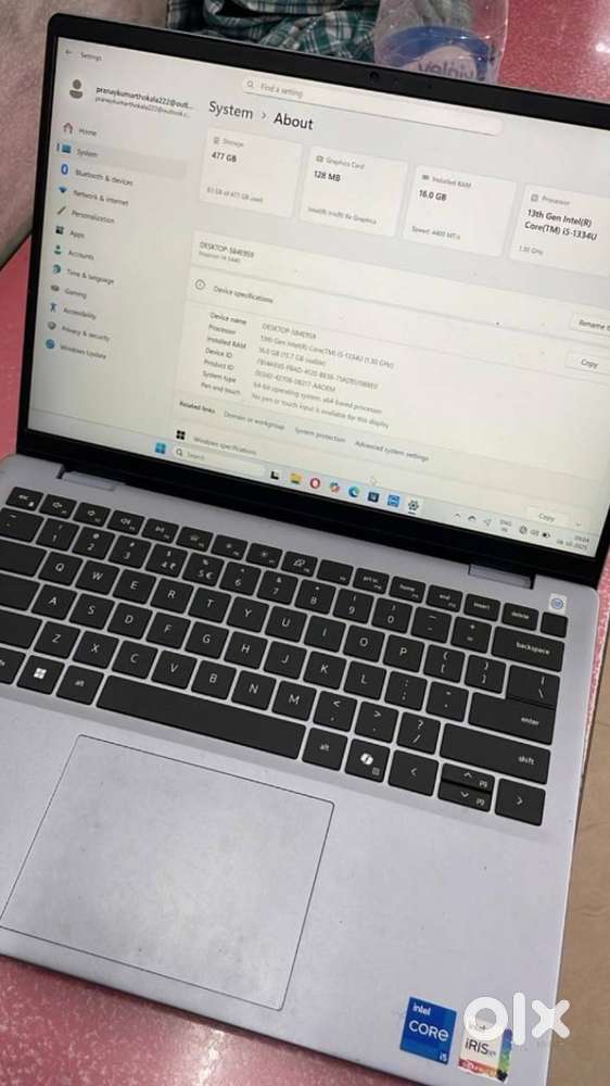 DELL LAPTOP i5 , 16,  512