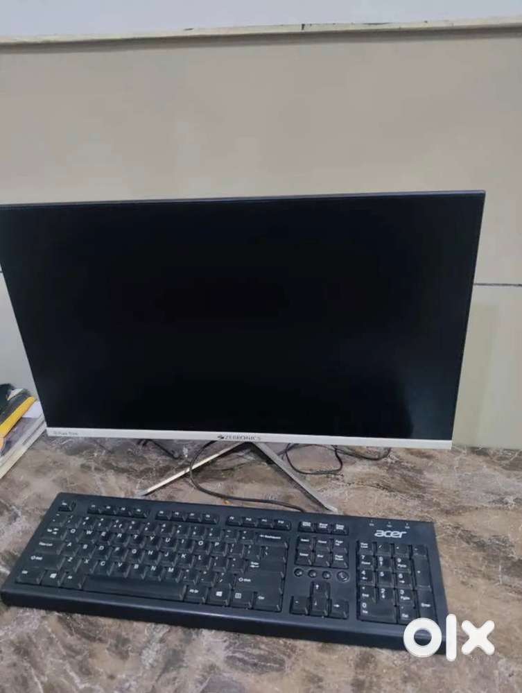 Zebronics 24 inches Montior 100Hz Full Hd 1080p with hp Keyboard