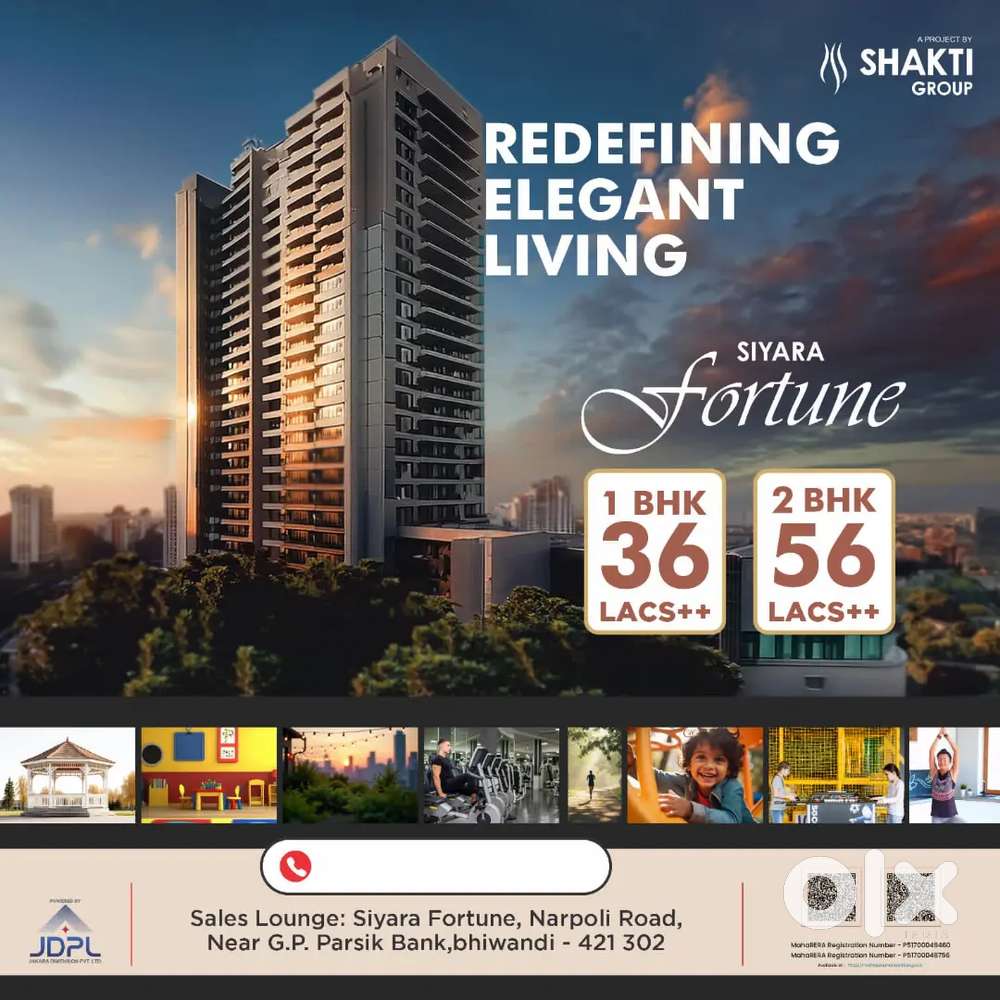 1BHK & 2BHK and Jodi Homes ultra luxurious Living