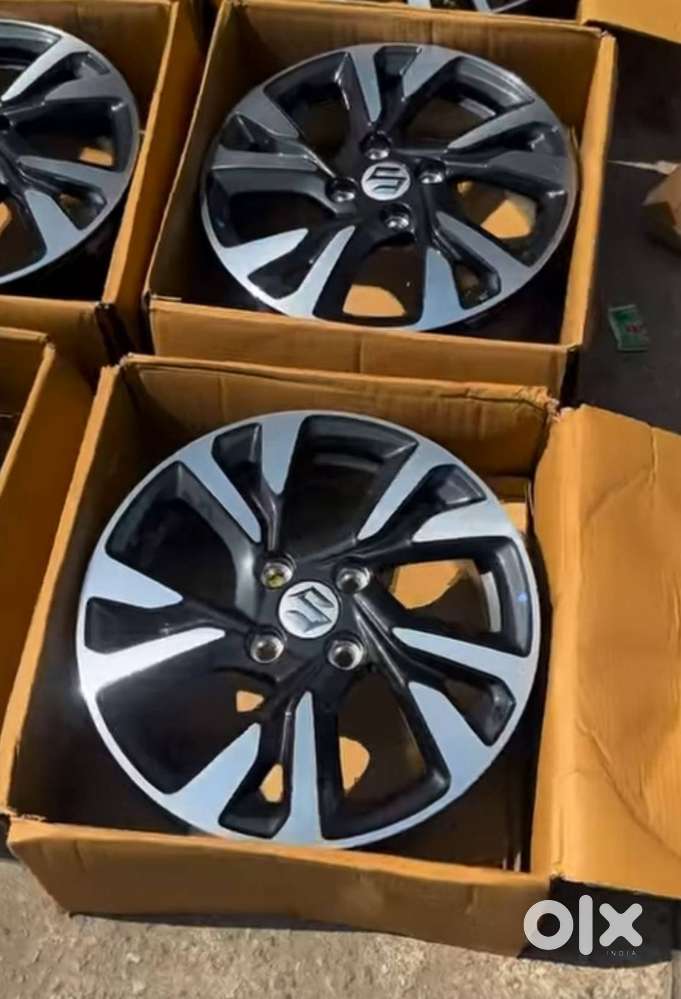 SWIFT ALLOY WHEELS 15 INCHES (BRAND NEW)