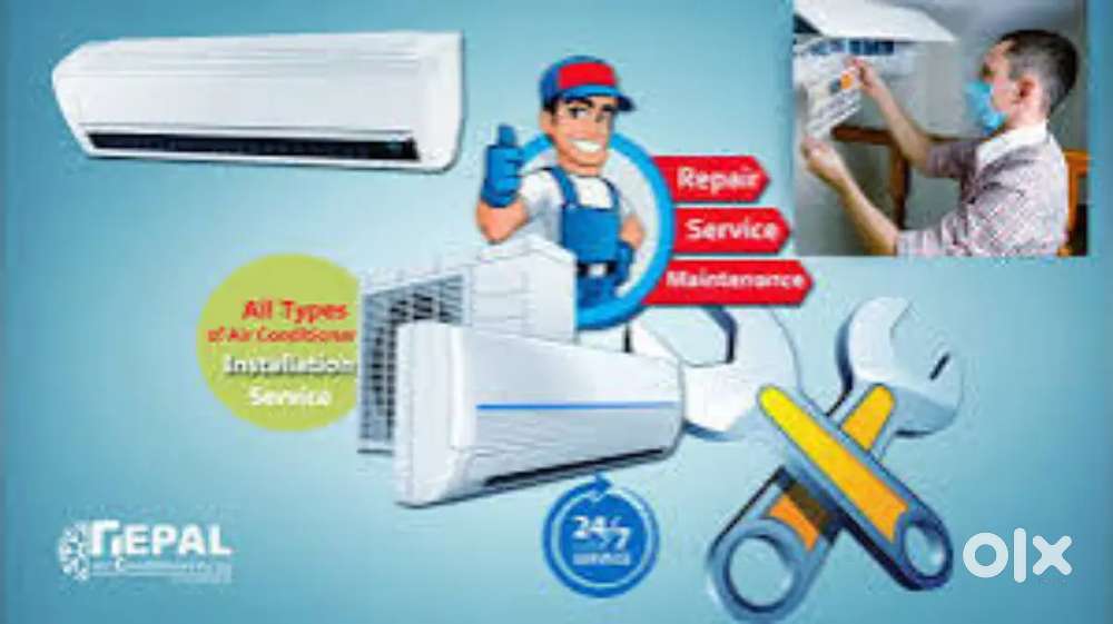 AC mechanic AC repair service fitting AC sale split window