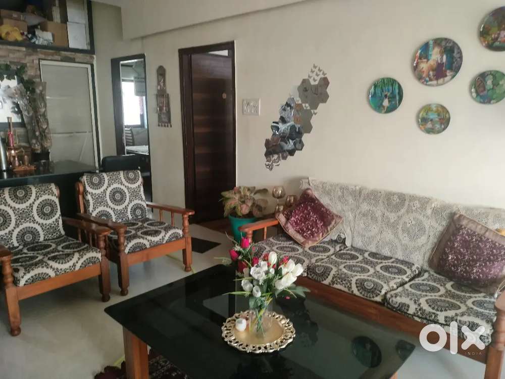 Sofa with chairs and Island table