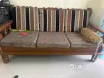 Sofaset and teapoy table