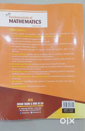 Class 8 ICSE Mathematics Test Book