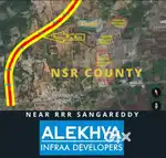Mumbai Highway Sangareddy RRR JUST 1KM DTCP with Rera Approval plots