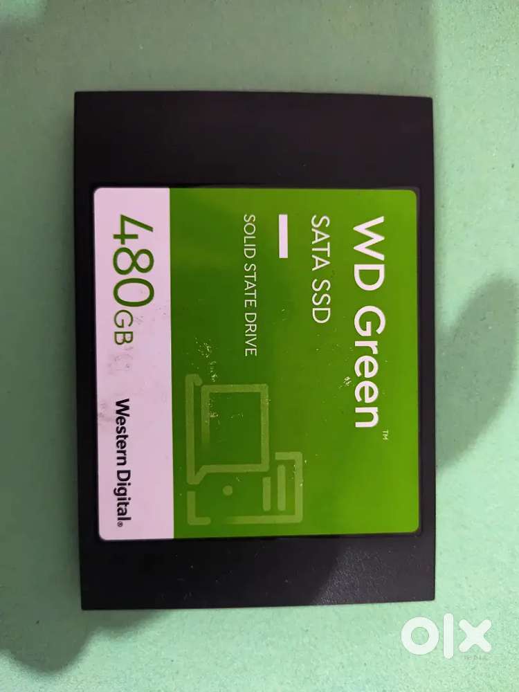 Urgent Sale WD Green 480GB Sata SSD & intel Core i3 and i5 processors
