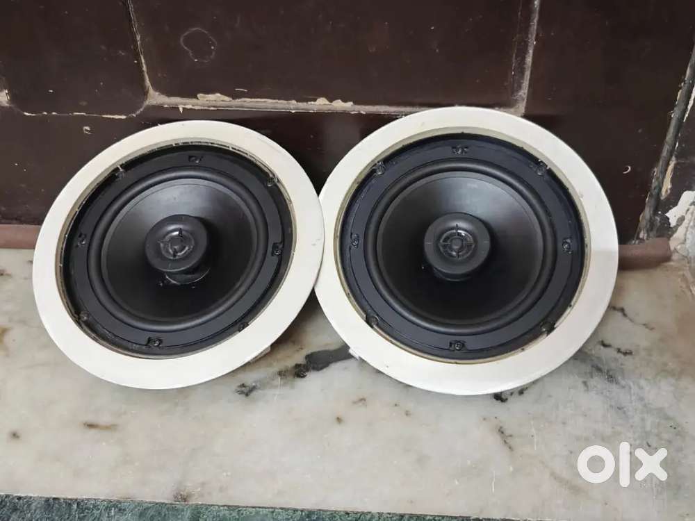 Jamo 2 ceiling speaker 8 ohms 100watts used any AV receiver avr