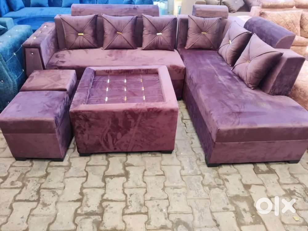 New sofa L safe all Delhi NCR available