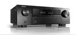 Denon AVR-X250BT 5.1 Ch. 4K Ultra HD AV Receiver with Bluetooth (Black