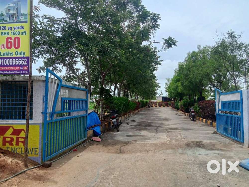 150 sq yards open plot for sale in gated community near ORR Exit no 8