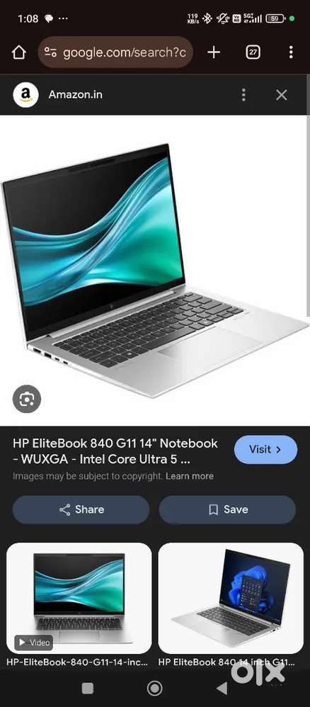 Hp elite book razgen