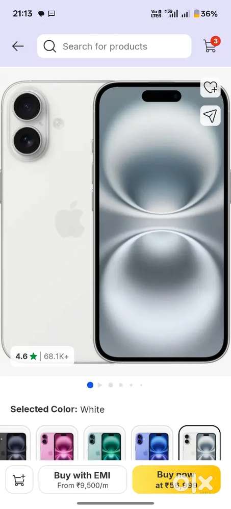 Iphone 16 seal pack