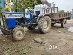 Swaraj tractor and tractor troly