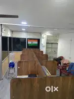 Computer wood setup for office