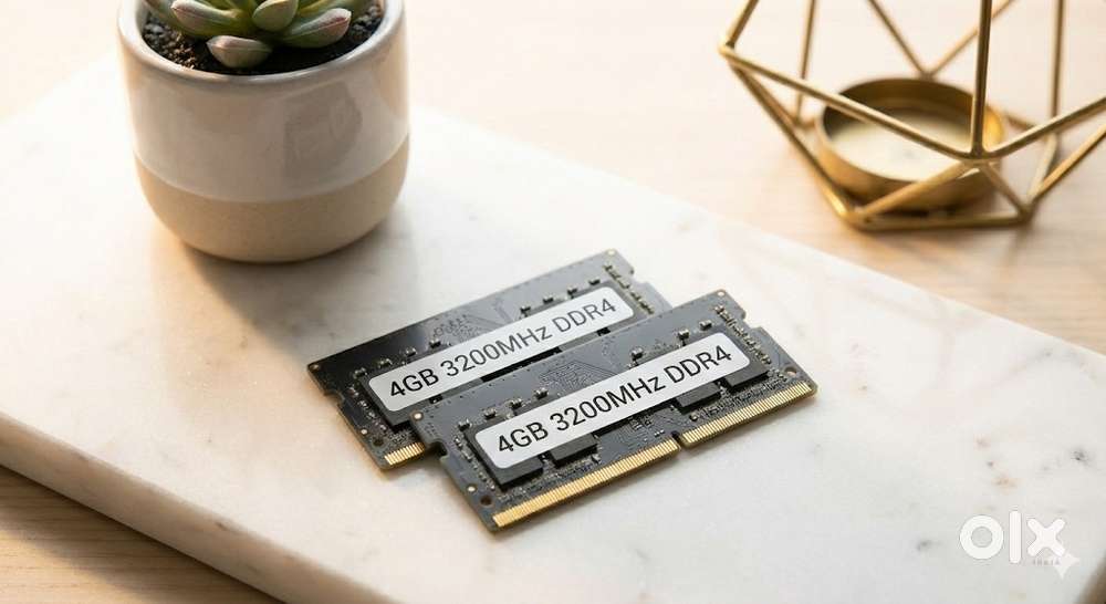 Laptop RAM 8GB (4GB x 2) DDR4 3200MHz – Perfect Working Condition