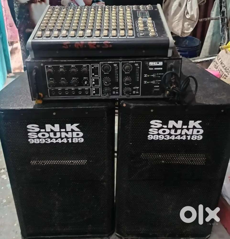 300 watt sony speaker aahuja 400 watt machin stranger mixer