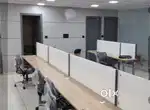 Corporate office 50 seats with new furniture for Rent. 80000