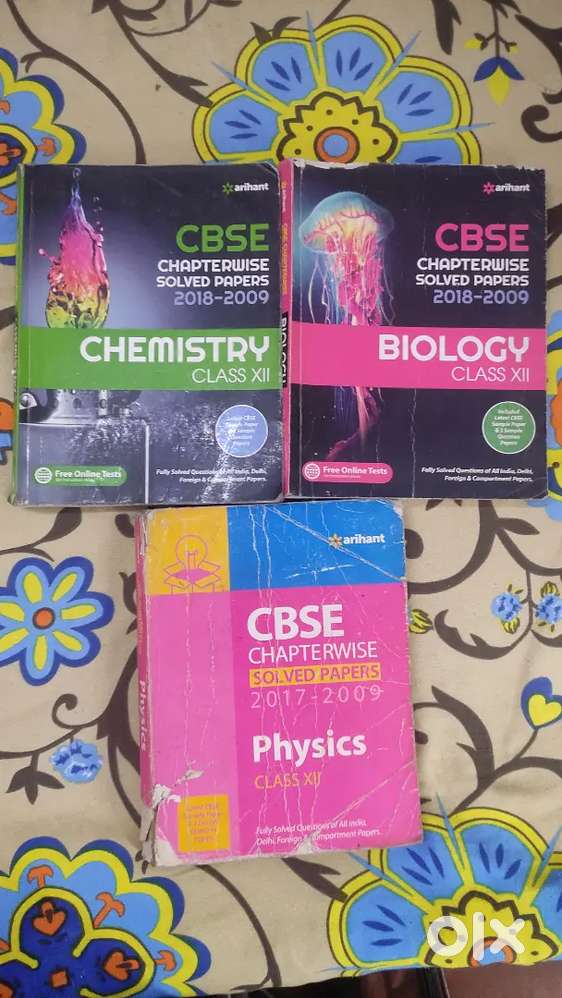 12 class Arihant CBSE chapterwise solved papers