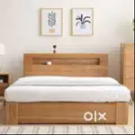 RAKHI OFFER BUY NEW DOUBLE BED WIT BOX -5990/-  EMI AVAILABLE
