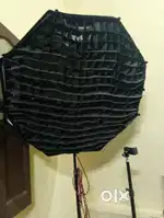 Softbox with honeycomb grid DIY