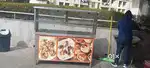 Gol gappa counter with fright