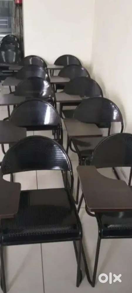 Study chair with writing pad, tuition chair, chair
