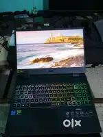 Acer Nitro laptop with 16gb 1Tb + 1 Android smart TV+ 1 MSI monitor.