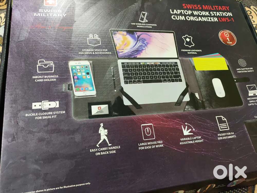 Swiss Military Laptop workstation Cum Organiser