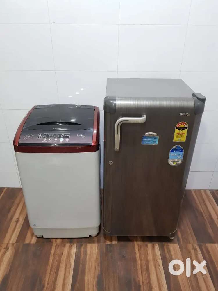 Whirlpool fridge Onida fully automatic washing machine with warranty
