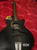 Pure acquostic guitar matte black