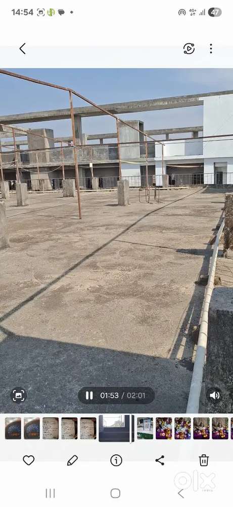 6000 sqft terrace for rent with parking and lift