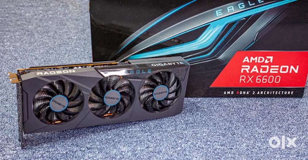 Selling my used RX6600 8gb gpu and adata xpg 16gb 3200mhz ram