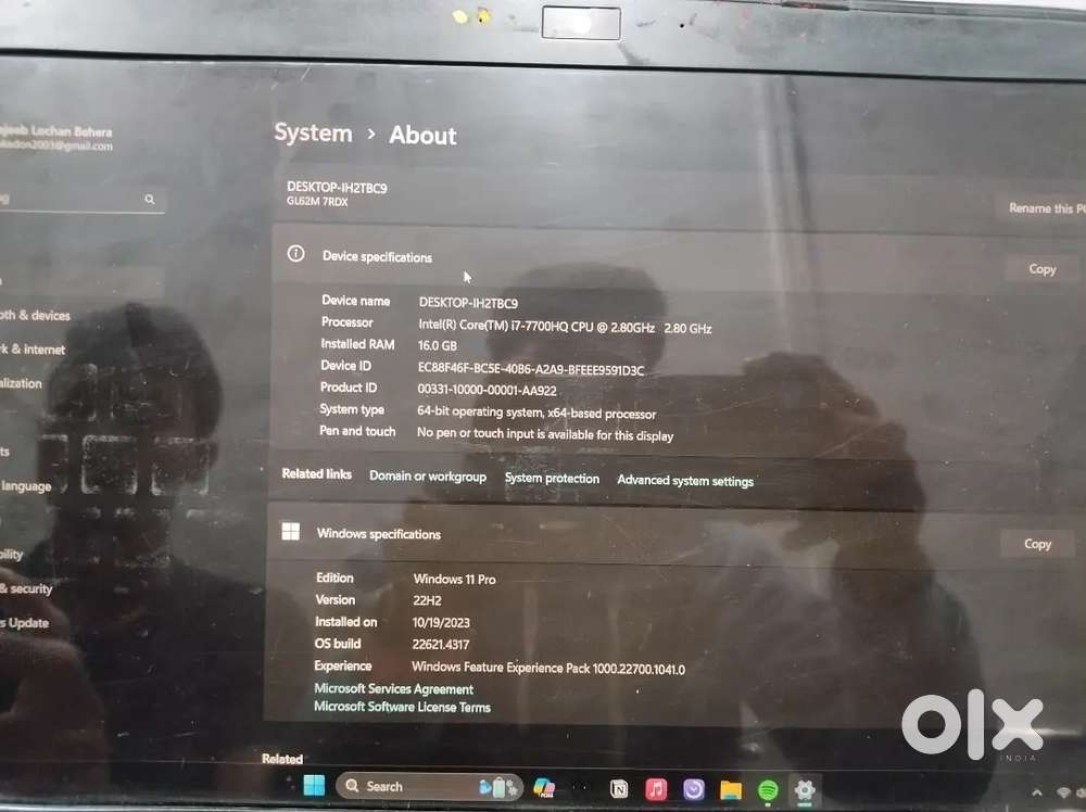 MSI GL62M Gaming Laptop