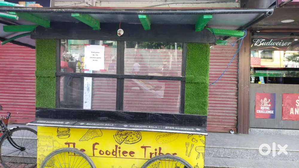 Rent for Food cart, per month -7000