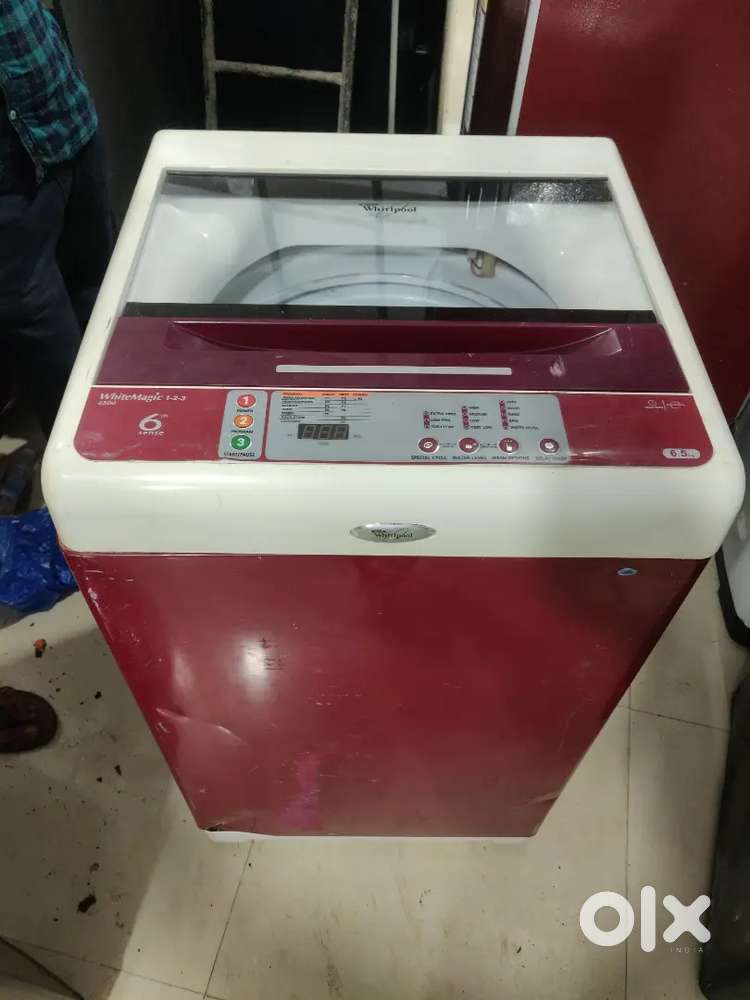Whirlpool top load 6.5kg fully automatic