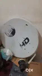 HD Videocon dish antenna with remote at tartua village vikram nagar