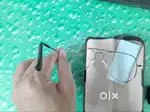 Bluelens glass with UV protection rim frame spectacle.Get a free cover